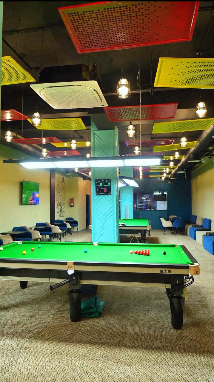 Table de snooker tapis vert